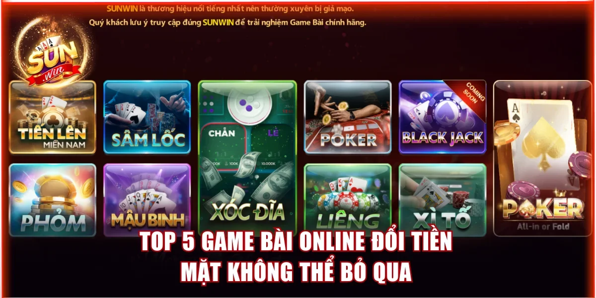 bài online đổi tiền mặt